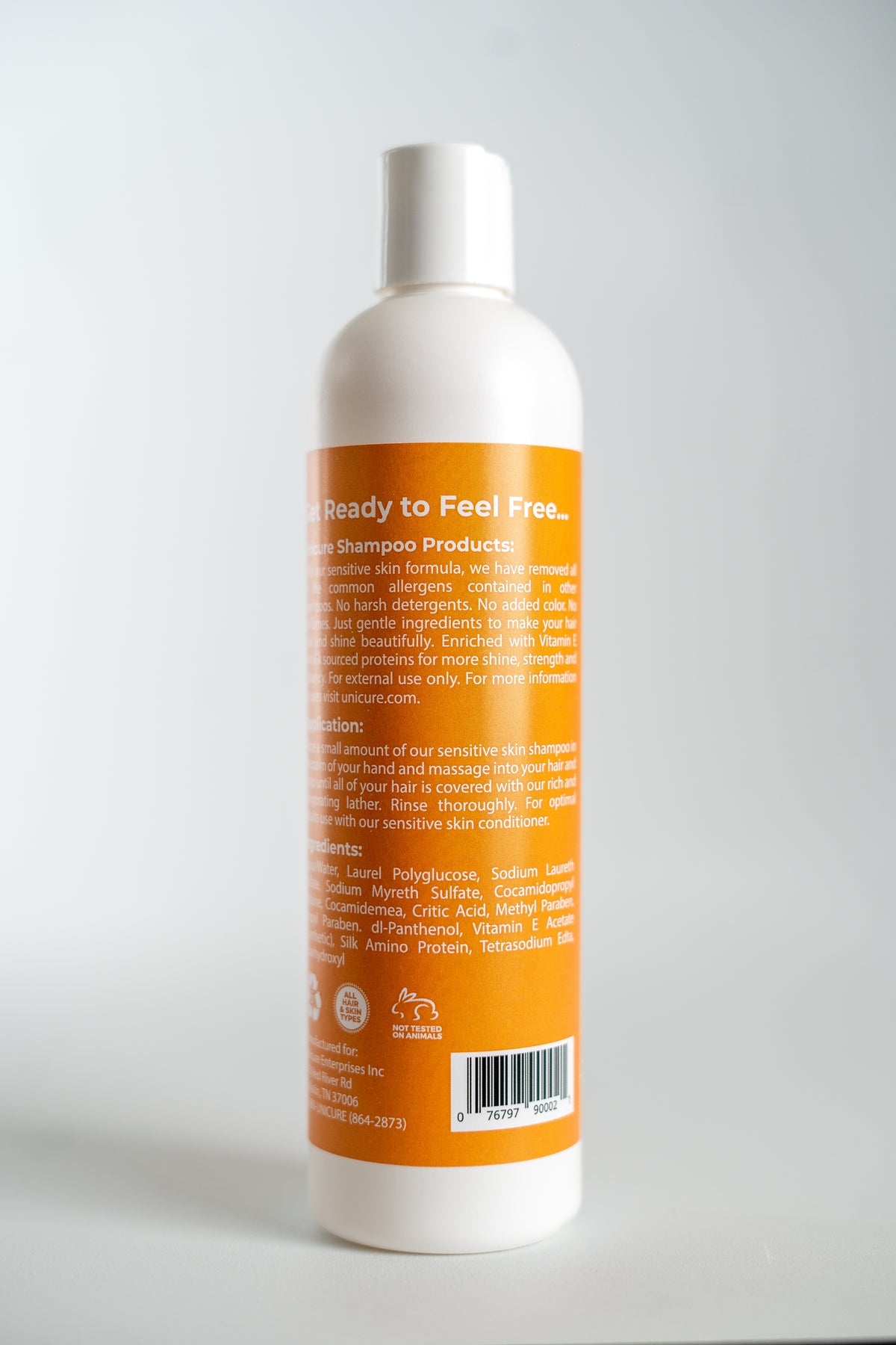 Unicure 12 oz Sensitive Skin Shampoo